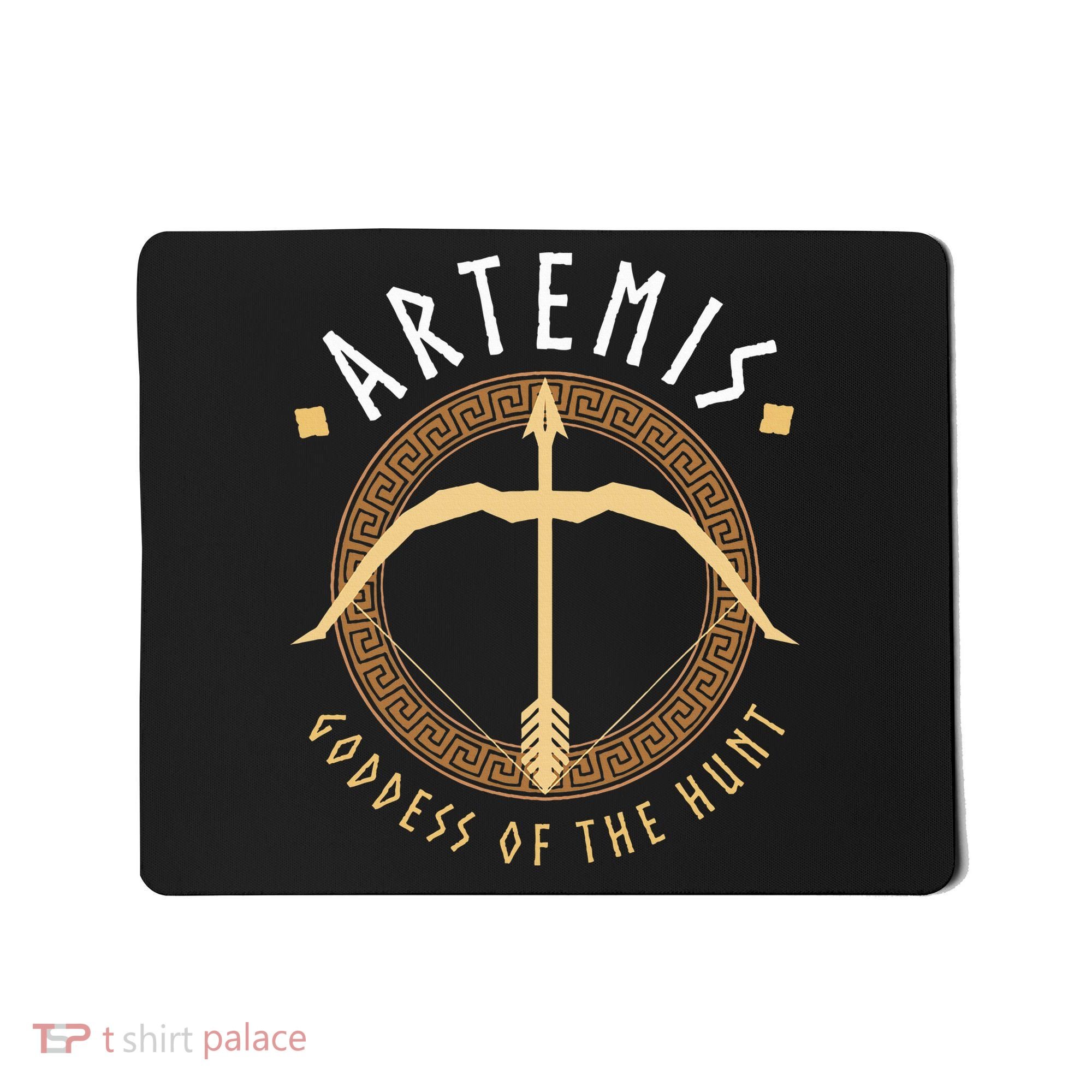 Artemis Goddess Of The Hunt Ancient Greek Mythologist Mousepad