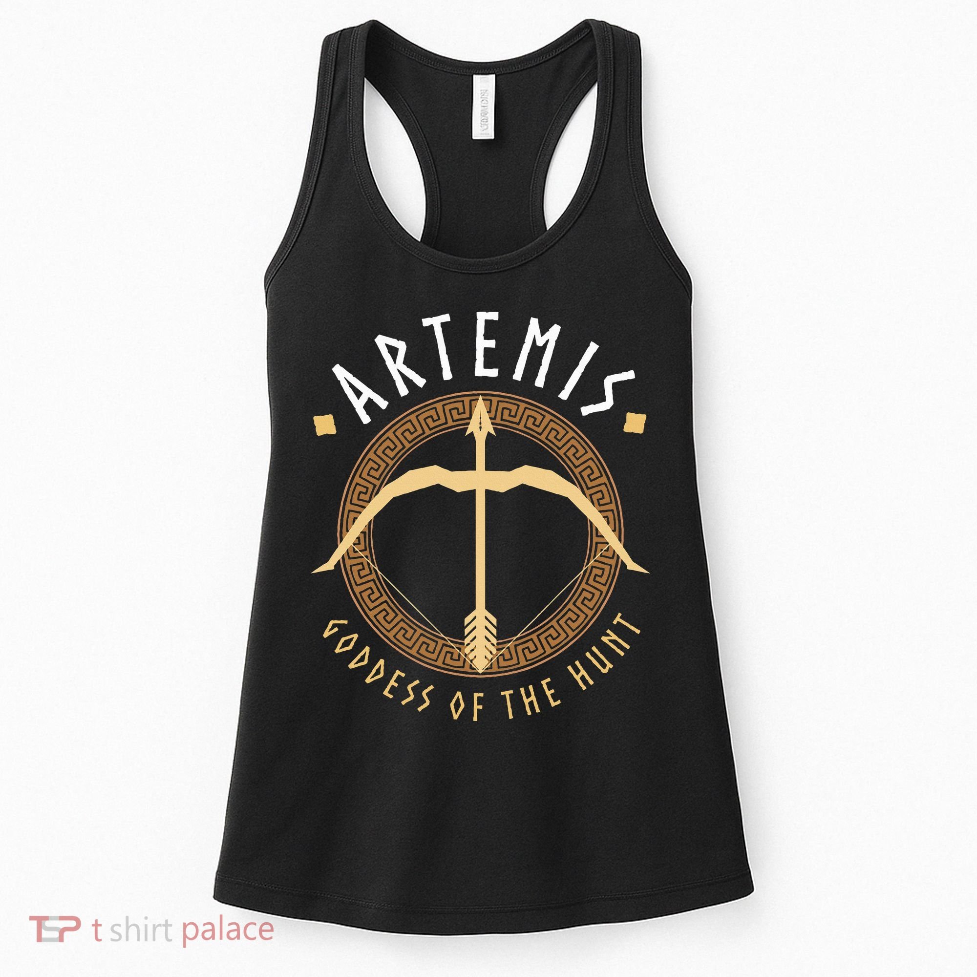 Artemis Goddess Of The Hunt Ancient Greek Mythologist Women's Tank Top