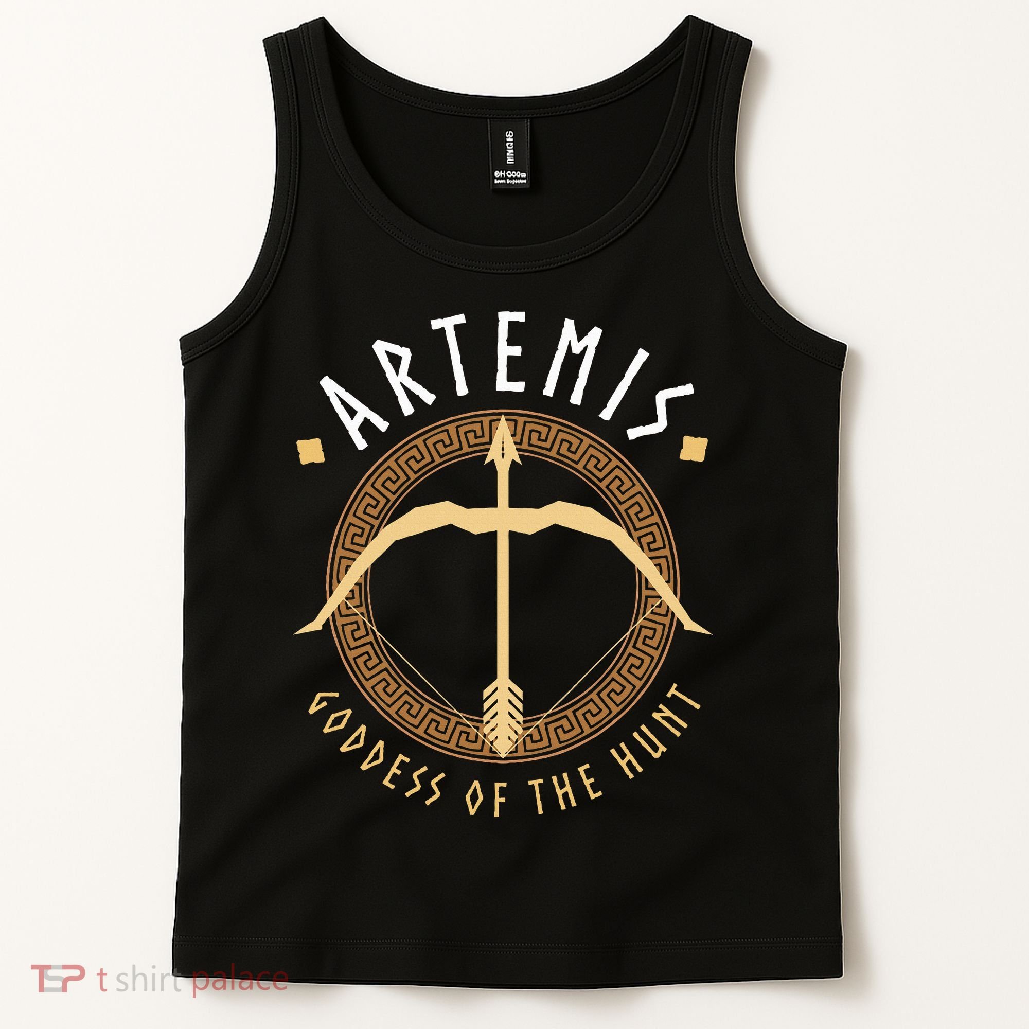 Artemis Goddess Of The Hunt Ancient Greek Mythologist Tank Top