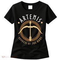 Artemis Goddess Of The Hunt Ancient Greek Mythologist Women's T-Shirt thumb 0
