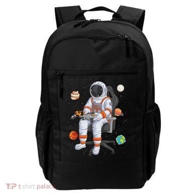 Astronaut Gamer Outer Space Gaming System Planets Backpack