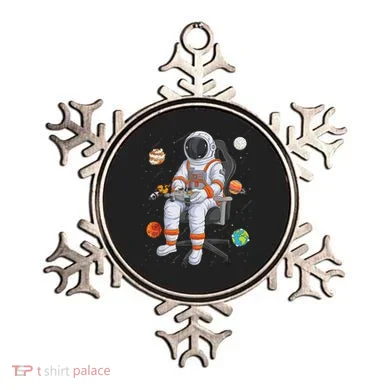 Astronaut Gamer Outer Space Gaming System Planets Ornament
