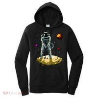 Astronaut Golfing On The Moon Funny Golf Lovers Women's Hoodie thumb 0