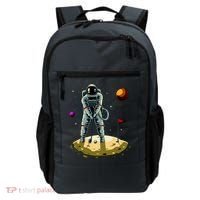 Astronaut Golfing On The Moon Funny Golf Lovers Backpack thumb 0