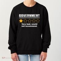 Anti Government One Star Rate Not Recommend Women's Sweatshirt thumb 0