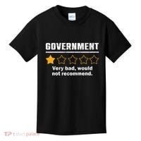 Anti Government One Star Rate Not Recommend Kids T-Shirt thumb 0