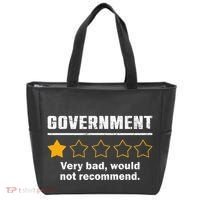 Anti Government One Star Rate Not Recommend Tote Bag thumb 0