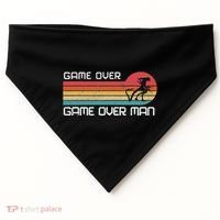 Alien Game Over Man USA-Made Doggie Bandana thumb 0