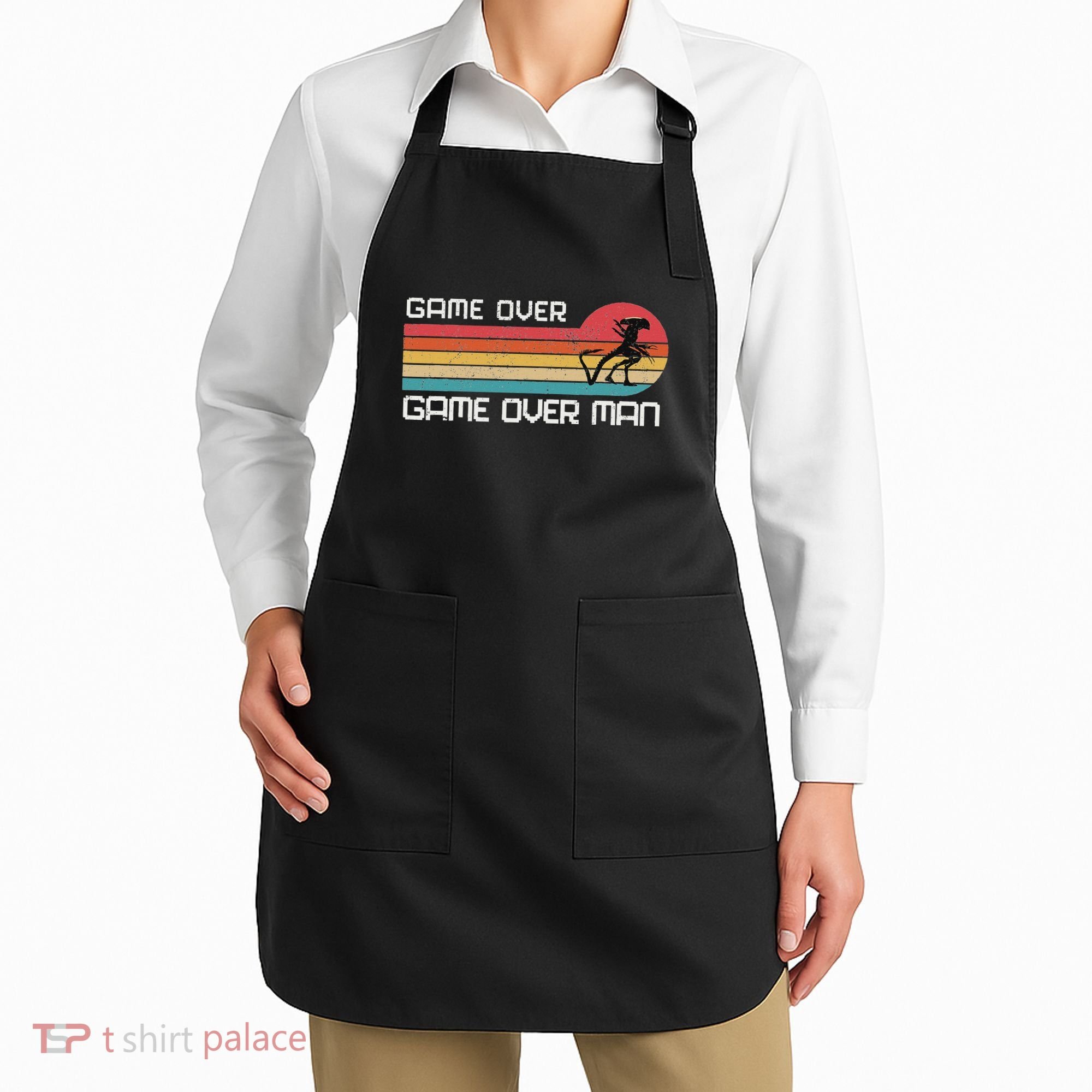 Alien Game Over Man Apron