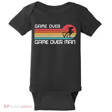 Alien Game Over Man Baby Bodysuit