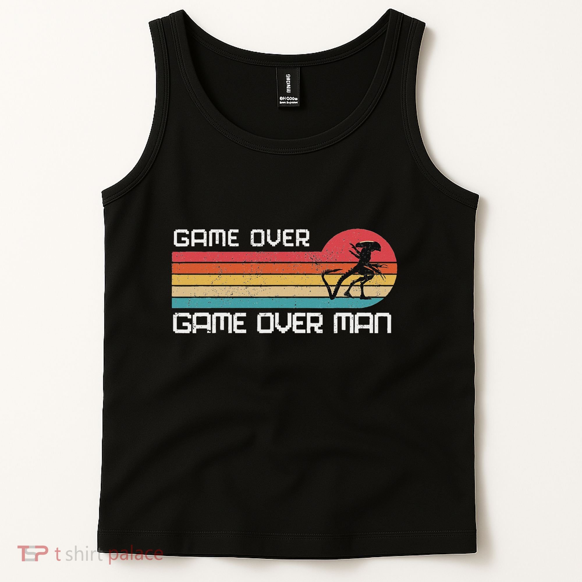 Alien Game Over Man Tank Top