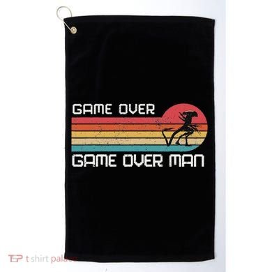 Alien Game Over Man Golf Towel