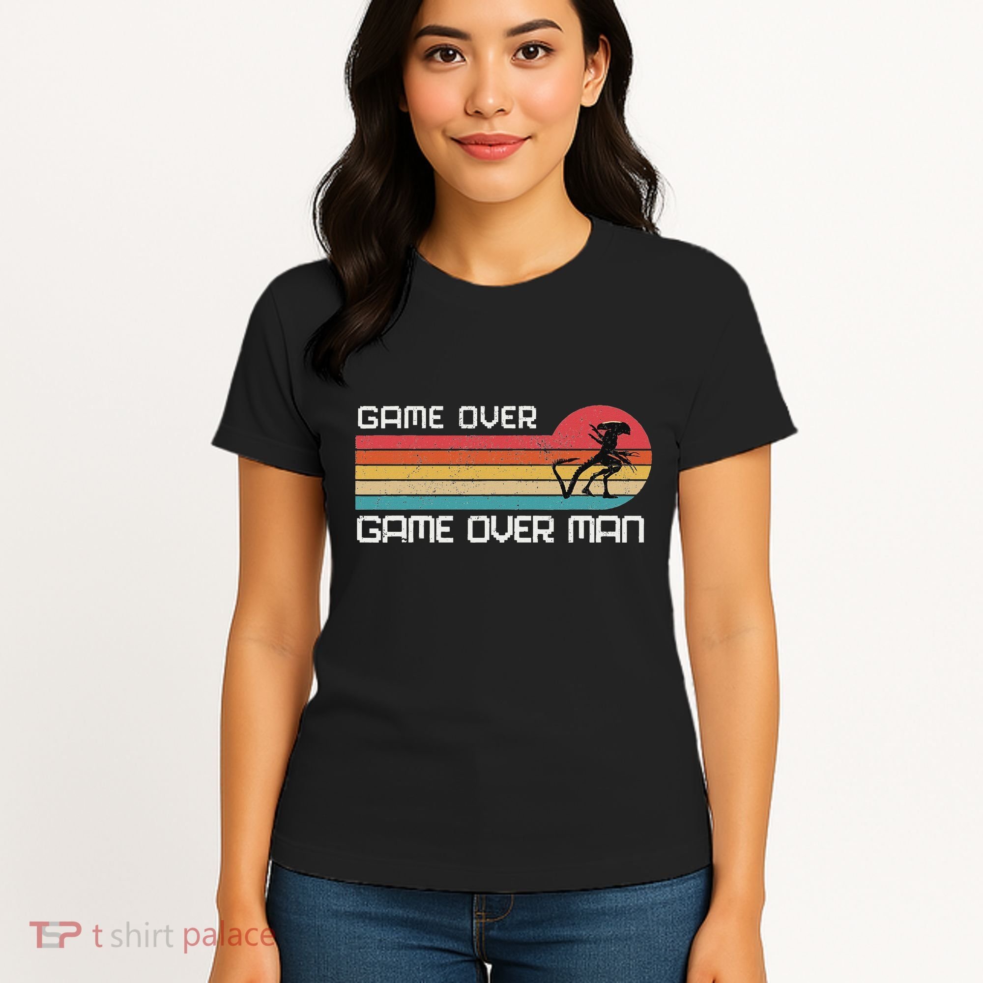 Alien Game Over Man Women's T-Shirt