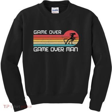 Alien Game Over Man Kids Sweatshirt