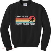 Alien Game Over Man Kids Sweatshirt thumb 0