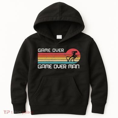 Alien Game Over Man Kids Hoodie