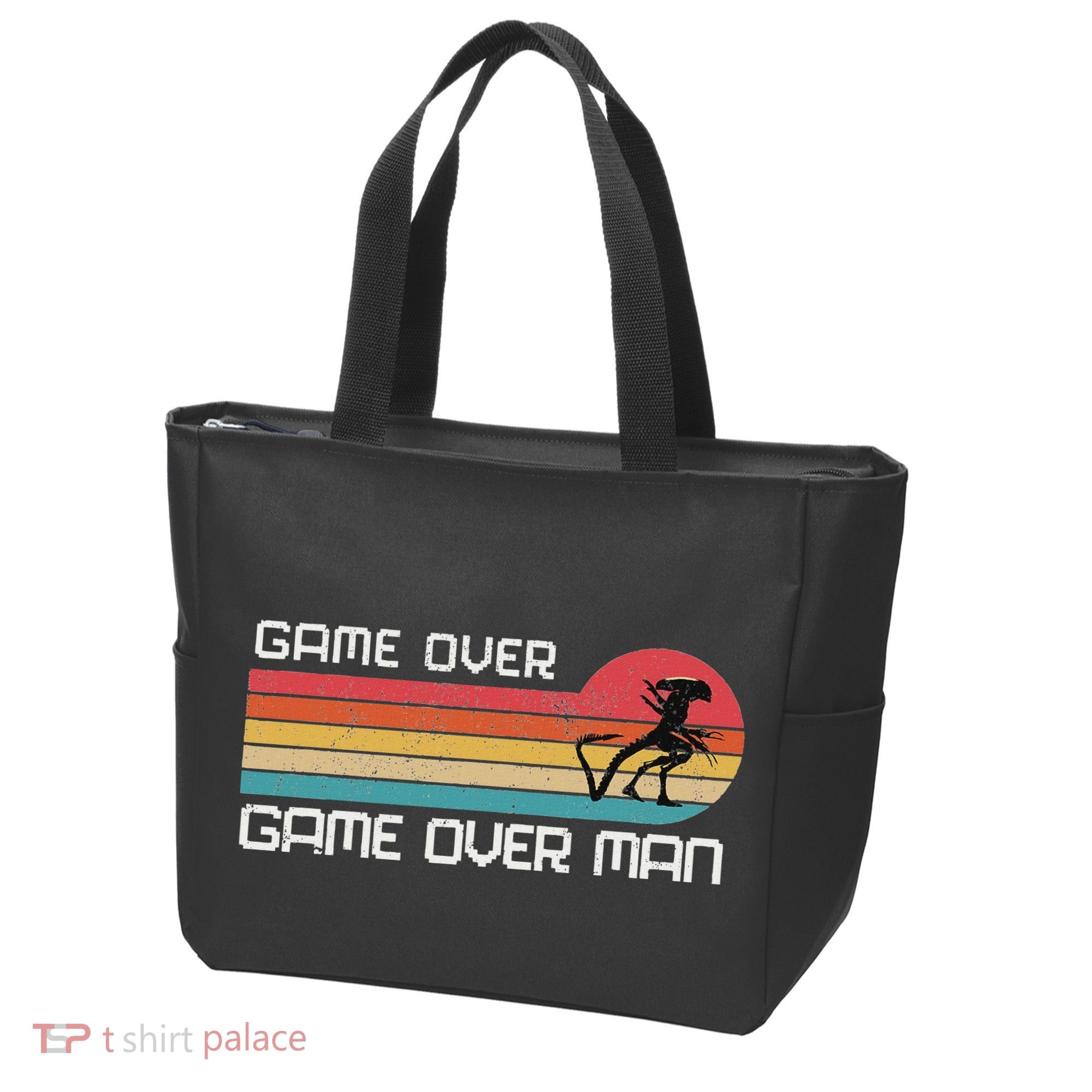 Alien Game Over Man Tote Bag