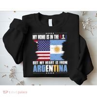 American Grown Patriot Argentinian American from Argentina Sweatshirt thumb 2