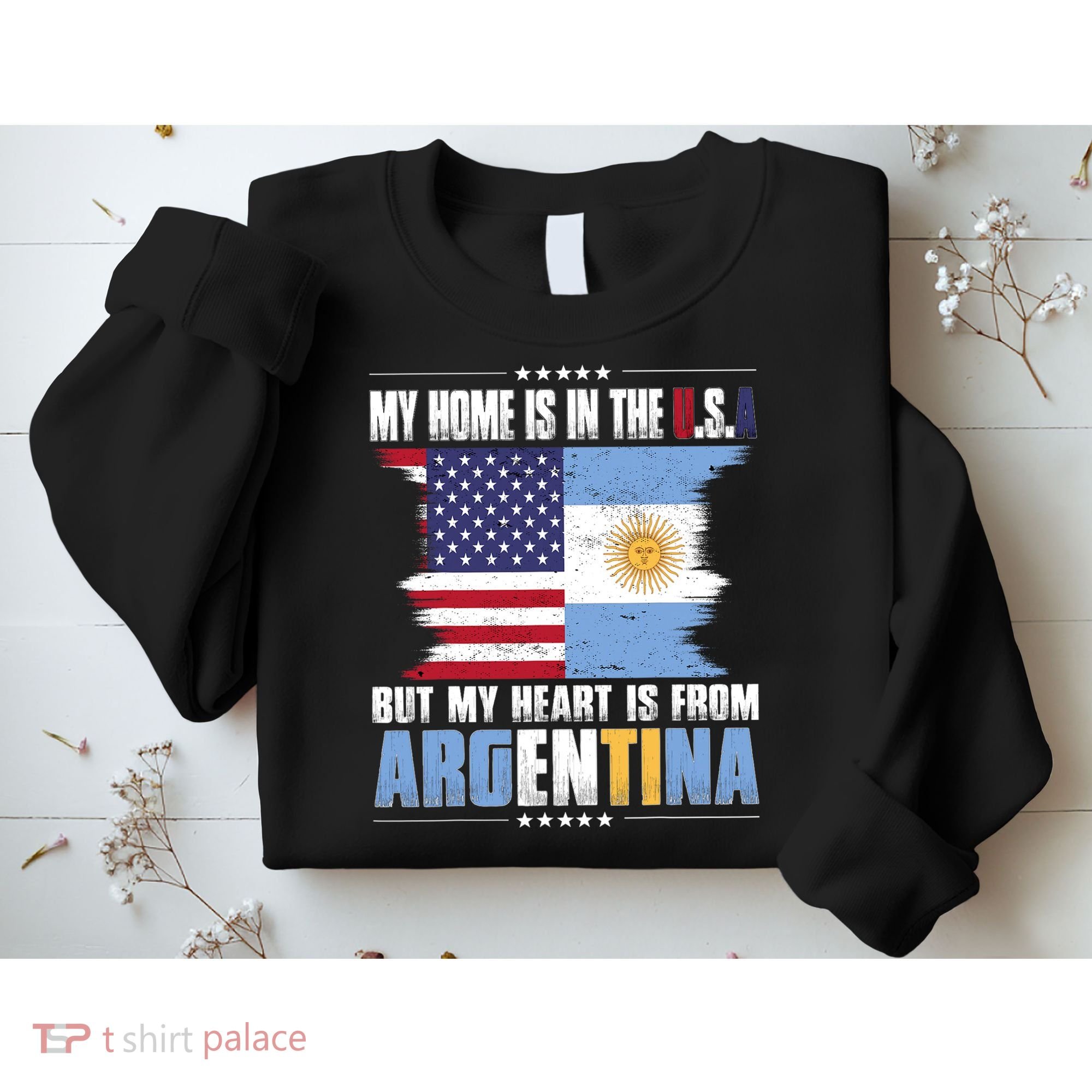 American Grown Patriot Argentinian American from Argentina Sweatshirt