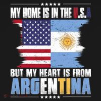 American Grown Patriot Argentinian American from Argentina Sweatshirt thumb 3