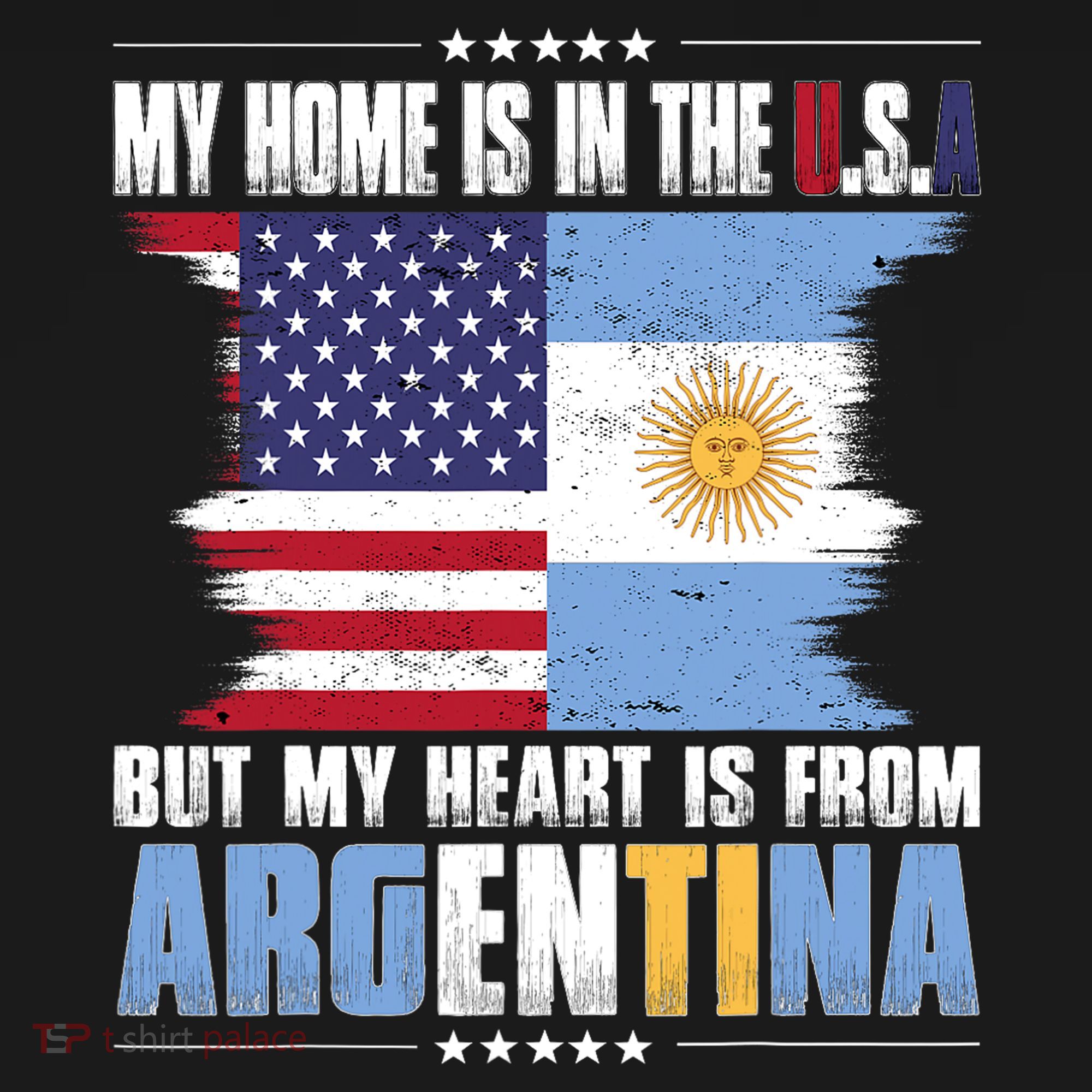 American Grown Patriot Argentinian American from Argentina Sweatshirt