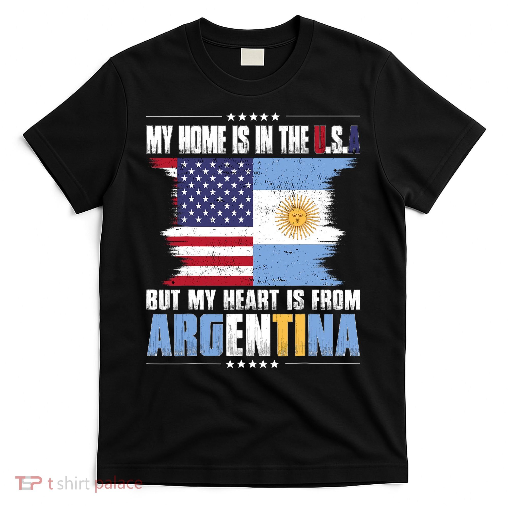American Grown Patriot Argentinian American from Argentina T-Shirt