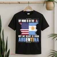 American Grown Patriot Argentinian American from Argentina T-Shirt thumb 2