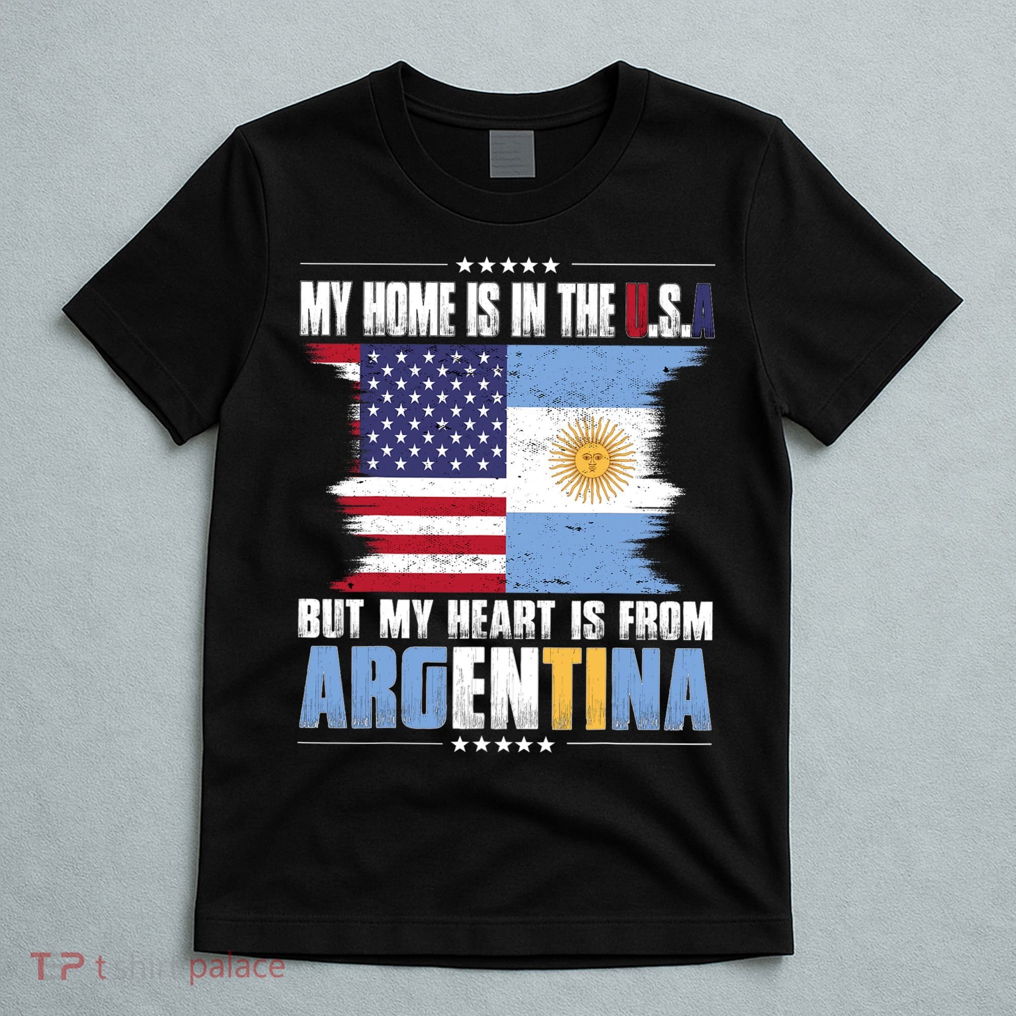American Grown Patriot Argentinian American from Argentina T-Shirt