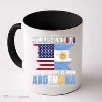 American Grown Patriot Argentinian American from Argentina Coffee Mug thumb 0