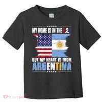 American Grown Patriot Argentinian American from Argentina Toddler T-Shirt thumb 0