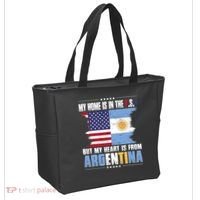 American Grown Patriot Argentinian American from Argentina Tote Bag thumb 2