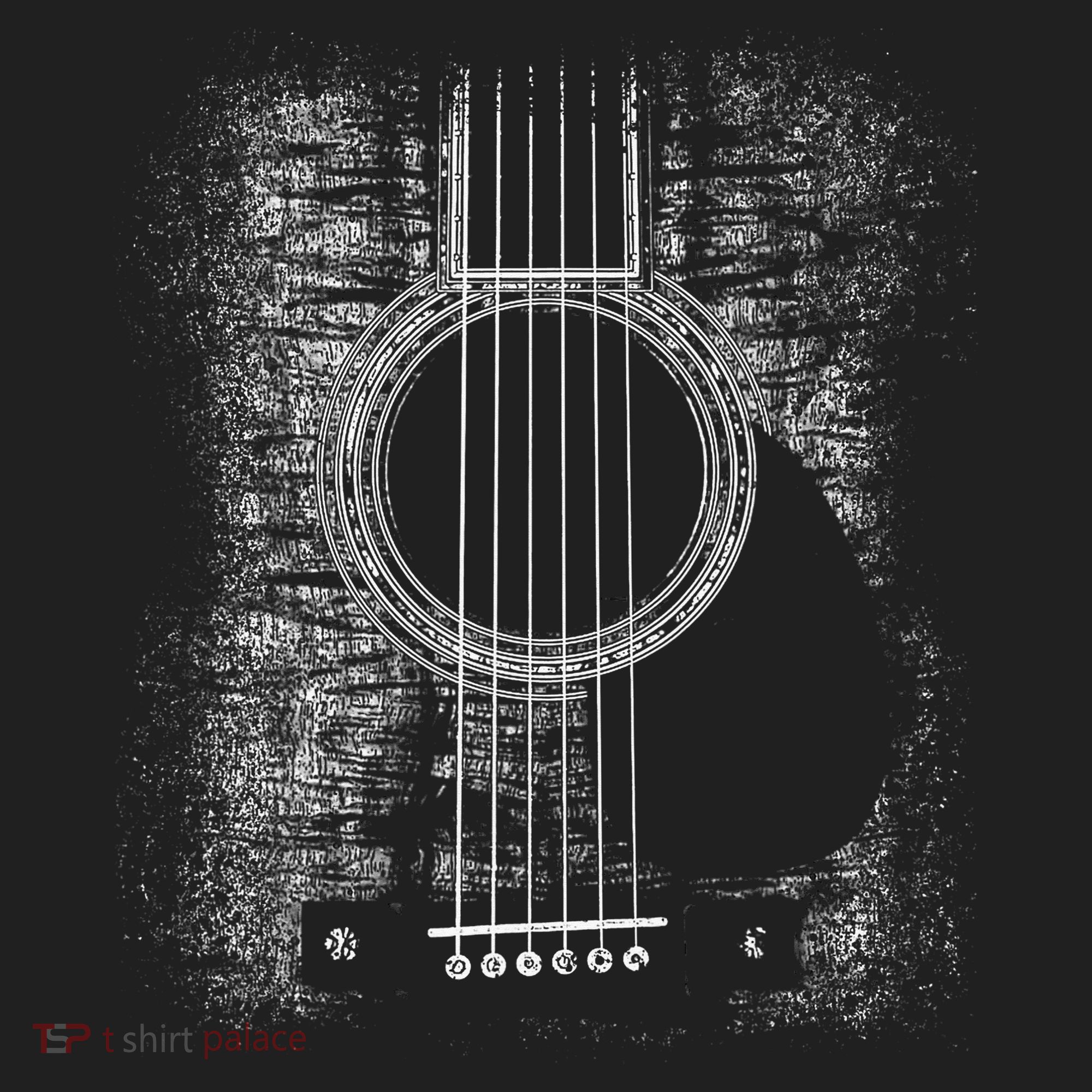 Acoustic Guitar Player Six String Classic Rock & Roll Women's Sweatshirt