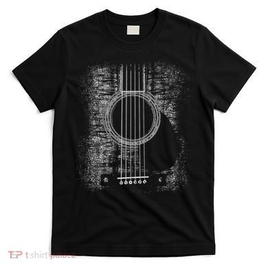 Acoustic Guitar Player Six String Classic Rock & Roll T-Shirt
