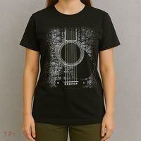 Acoustic Guitar Player Six String Classic Rock & Roll T-Shirt thumb 4