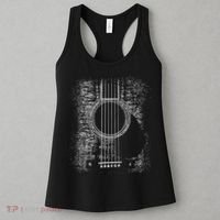 Acoustic Guitar Player Six String Classic Rock & Roll Women's Tank Top thumb 3