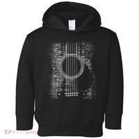 Acoustic Guitar Player Six String Classic Rock & Roll Toddler Hoodie thumb 0