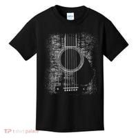 Acoustic Guitar Player Six String Classic Rock & Roll Kids T-Shirt thumb 0