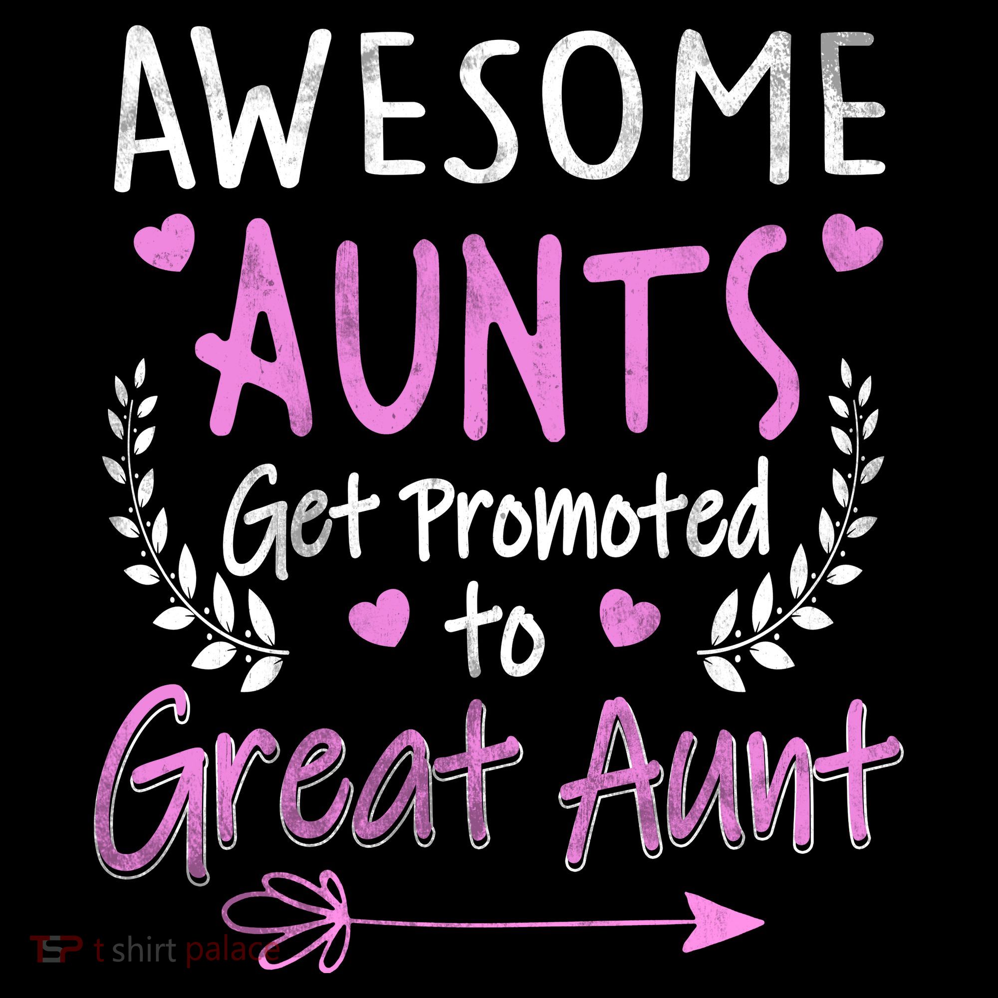 Aunts Get Promoted To Great Aunt Cute Women's Hoodie