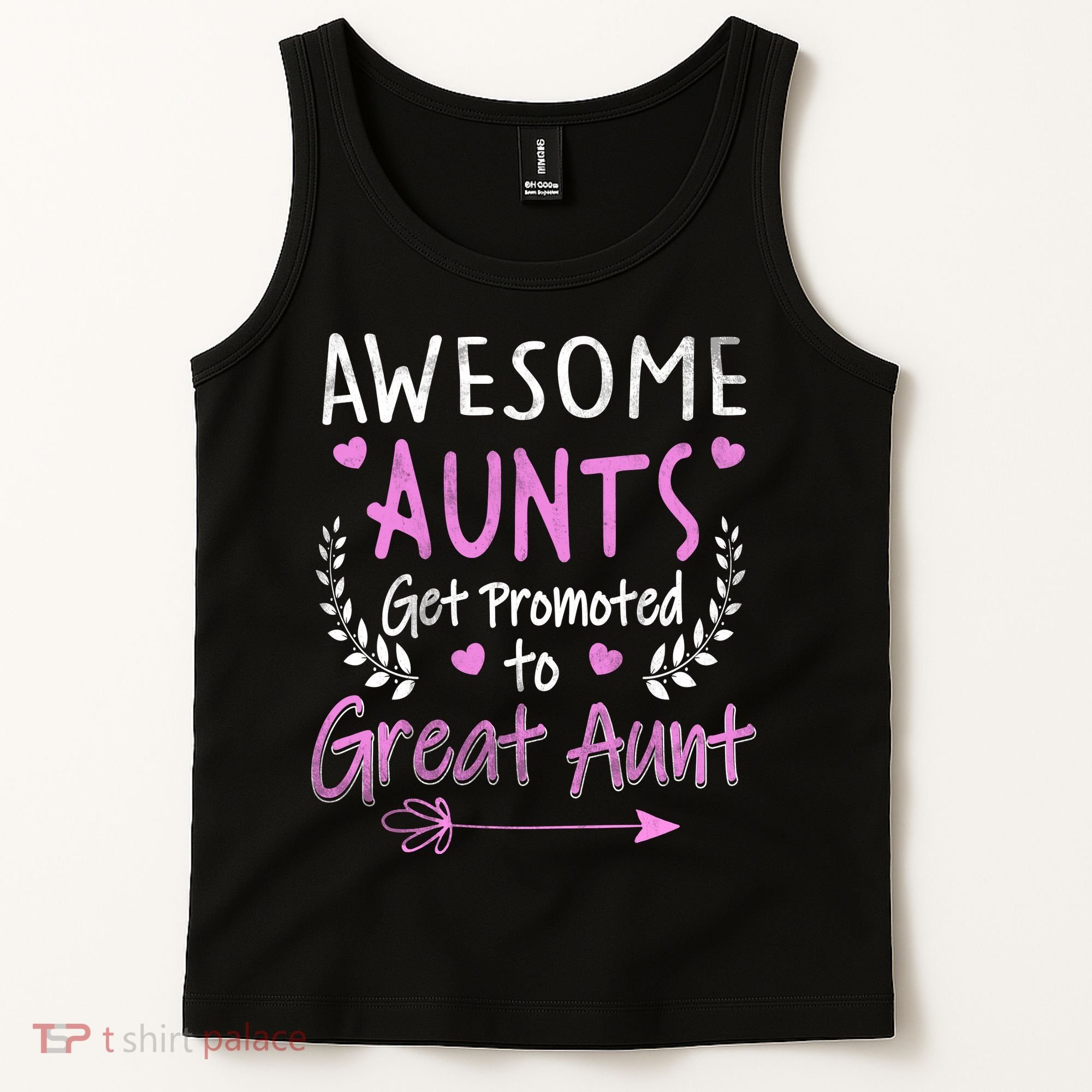 Aunts Get Promoted To Great Aunt Cute Tank Top