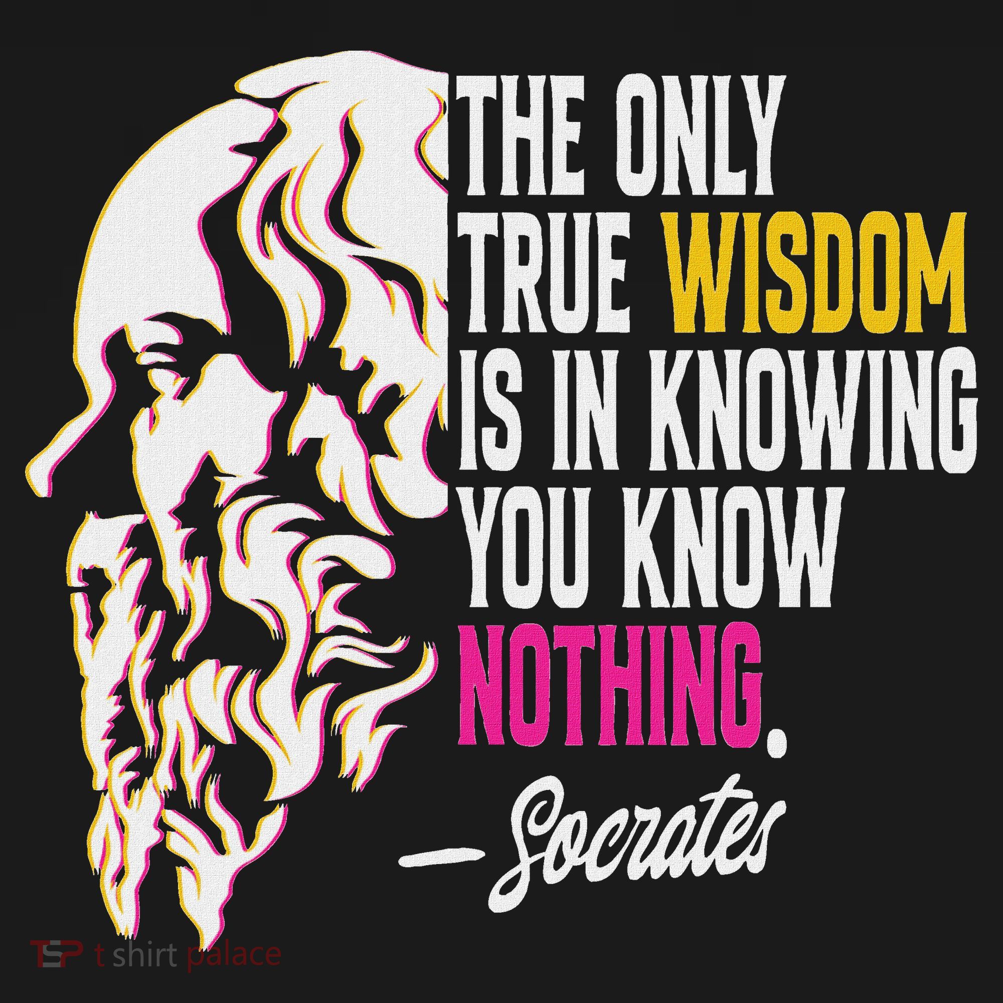 Ancient Greek Philosophy Quote The Only True Wisdom Socrates Women's Tank Top