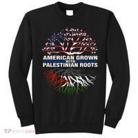 American Grown Palestinian Roots Palestine Flag Sweatshirt thumb 0