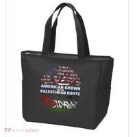 American Grown Palestinian Roots Palestine Flag Tote Bag thumb 3