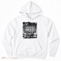 Aliens Group Photo Entering Area 51 Funny Ufo Uap Conspiracy Hoodie thumb 0