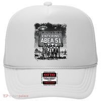 Aliens Group Photo Entering Area 51 Funny Ufo Uap Conspiracy Hat thumb 0