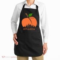 Atlanta Georgia Peach Skyline Apron thumb 2