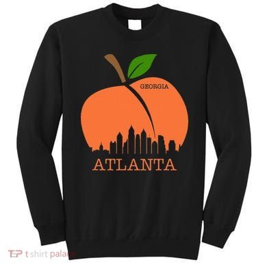 Atlanta Georgia Peach Skyline Sweatshirt
