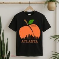 Atlanta Georgia Peach Skyline T-Shirt thumb 2