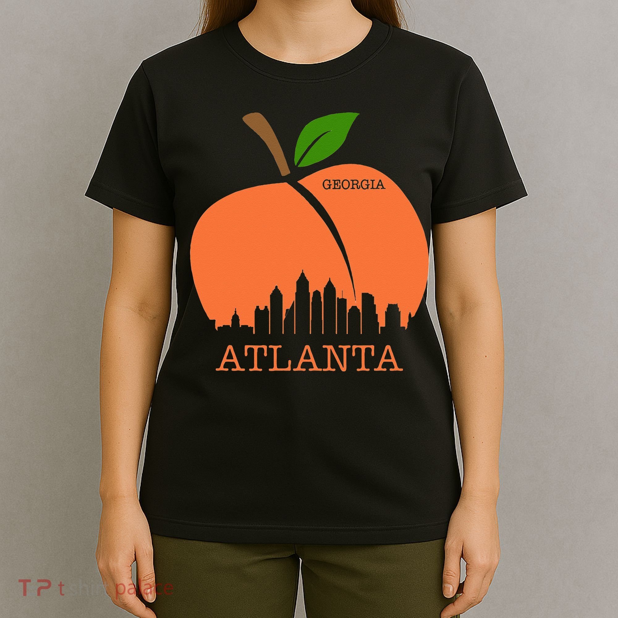 Atlanta Georgia Peach Skyline T-Shirt