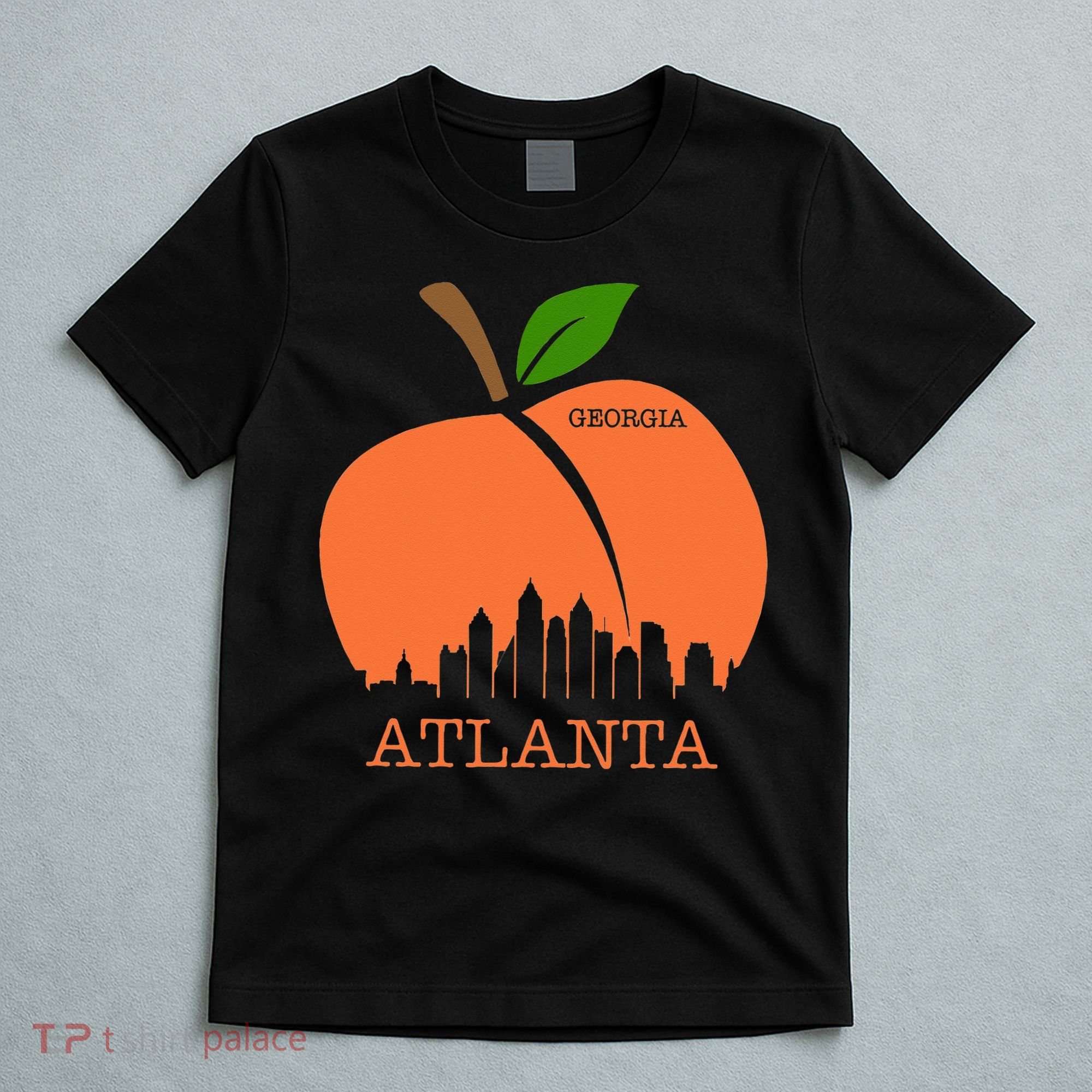 Atlanta Georgia Peach Skyline T-Shirt