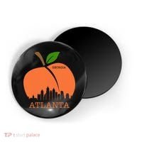 Atlanta Georgia Peach Skyline Magnet thumb 0